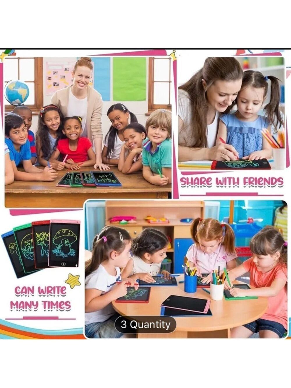 LCD Writing Tablet Kids - Picture 5 of 5